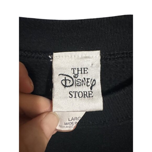 Vintage 90s Disney Store Atlanta Mickey Mouse Sweatshirt Black Large - Picture 3 of 4